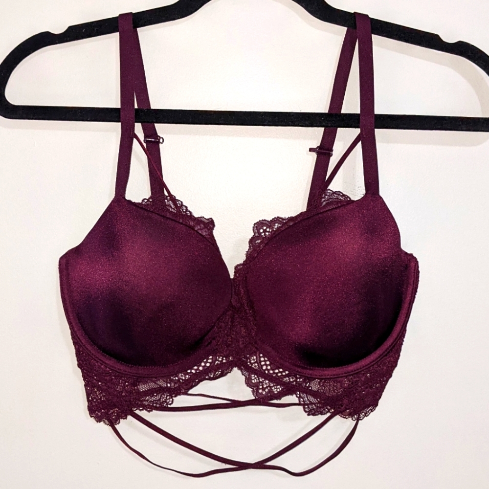 Lace & Ribbon Underwire Bra